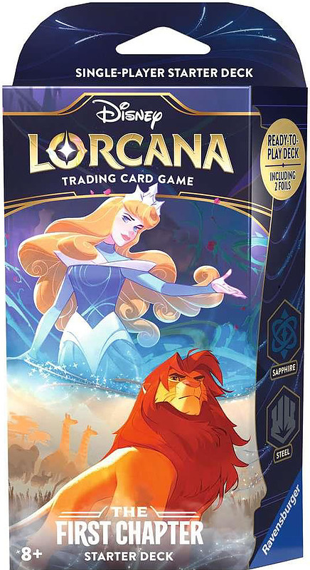 Lorcana Starter Deck Kap. 1 Saphire and Steel (EN) Cover
