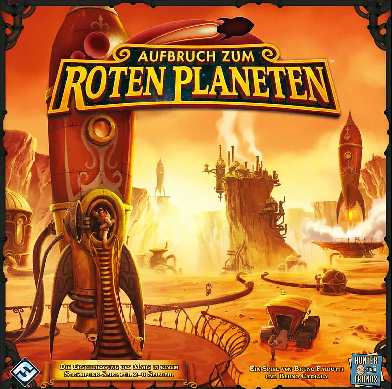 Aufbruch zum Roten Planeten - Hunter&Cron Edition Cover
