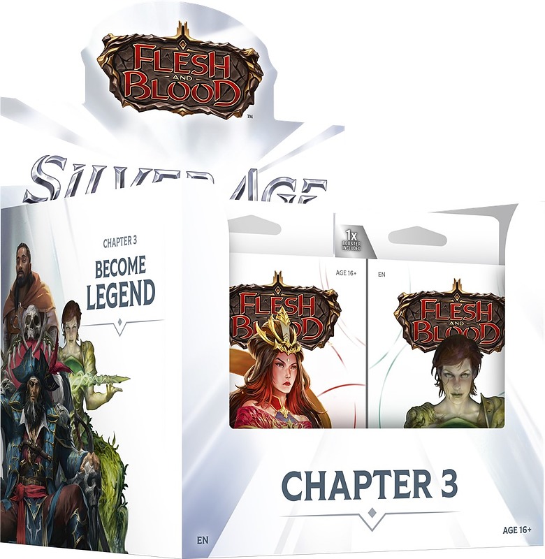Flesh & Blood Silver Age: Chapter 3 Deck Display Cover