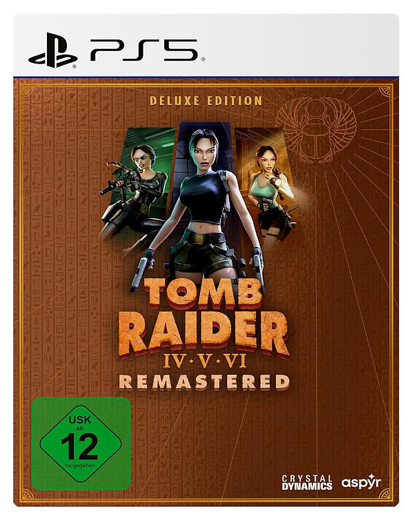 Tomb Raider 4-6 Remastered Starring Lara Croft Cover