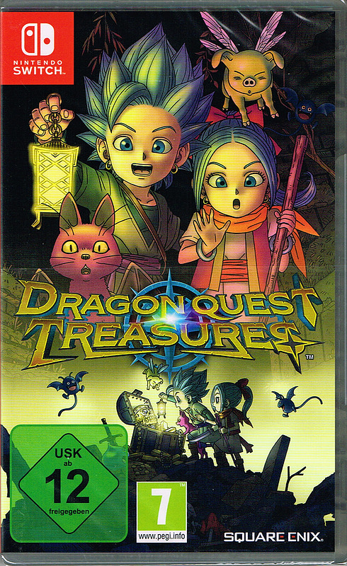 Dragon Quest Treasures + 3 Boni Cover