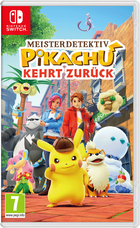 Meisterdetektiv Pikachu kehrt zurück (AT-PEGI) Cover