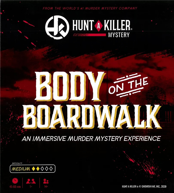 Hunt a Killer Body on the Boardwalk (Englisch) Cover