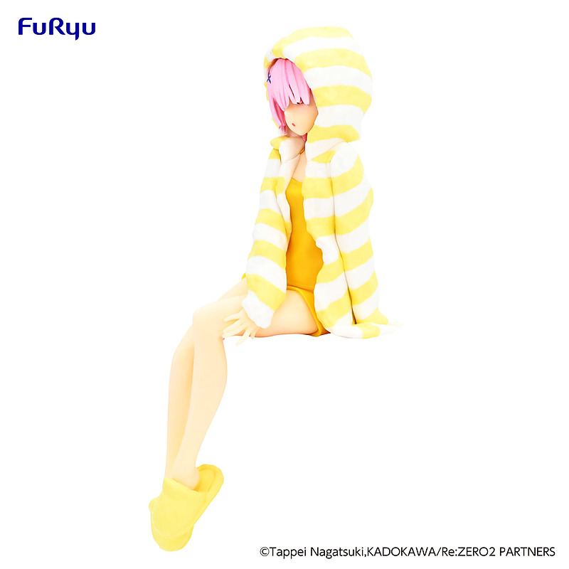 Re:Zero Noodle Stopper PVC Statue Ram Room Yellow Rueckseite