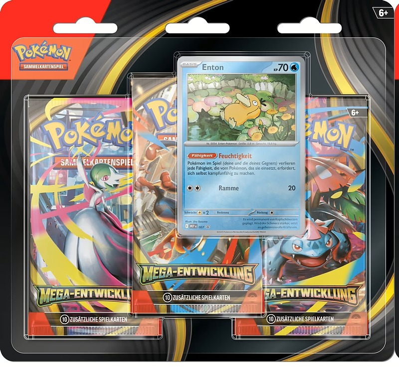 Pokemon ME01 3-Pack Blister Cover