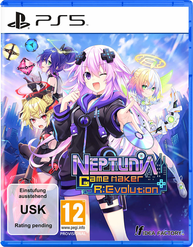 Neptunia Game Maker R:Evolution DayOne (PEGI) Cover