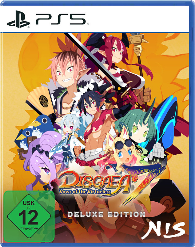 Disgaea 7: Vows of the Virtueless Deluxe Edition Cover