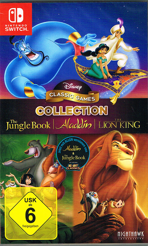 Disney Classic Col. Aladdin, König der Löwen + Cover