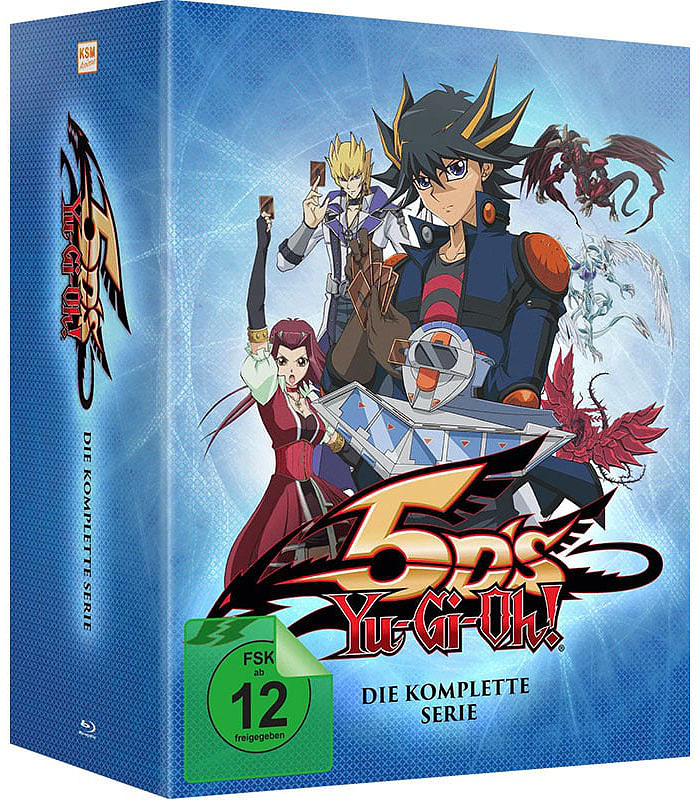 Yu-Gi-Oh! 5D's Complete Edition (16 Blu-rays) Cover