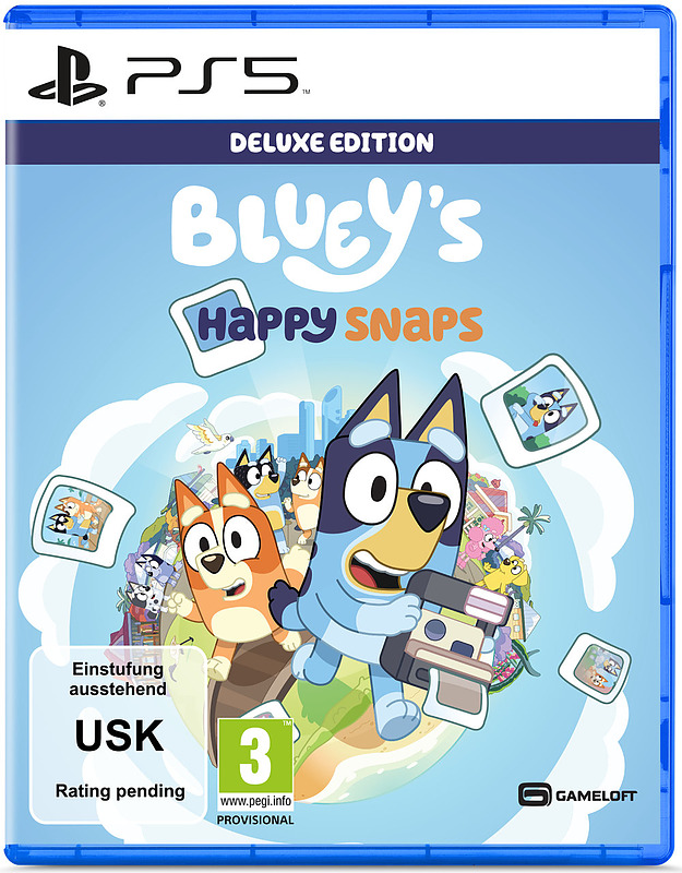 Bluey's Happy Snaps Deluxe Edition Cover