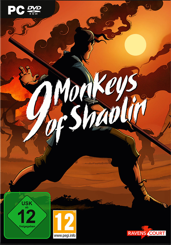9 Monkeys of Shaolin Cover