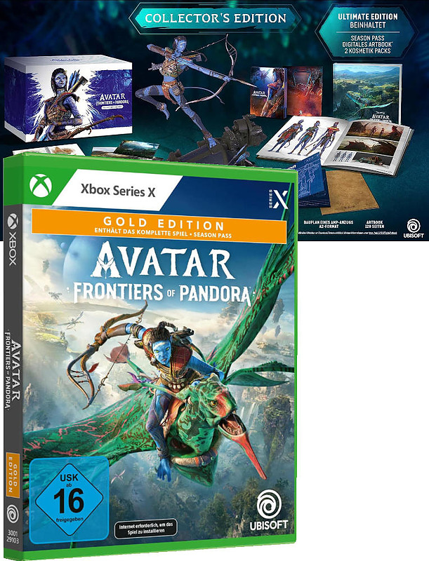 Avatar: Frontiers of Pandora Collectors Edition Cover