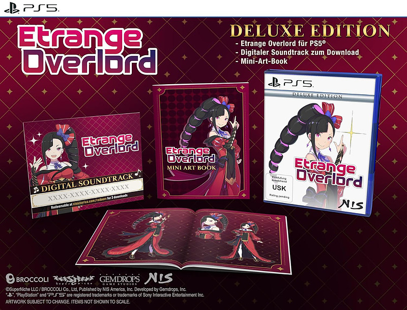 Etrange Overlord Deluxe Edition Rueckseite