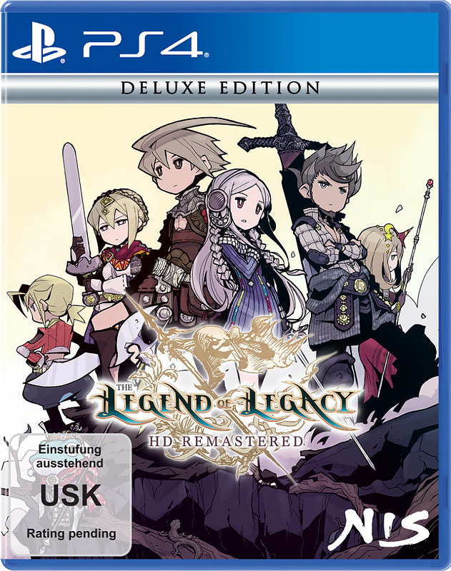 The Legend of Legacy HD Remastered Deluxe Cover