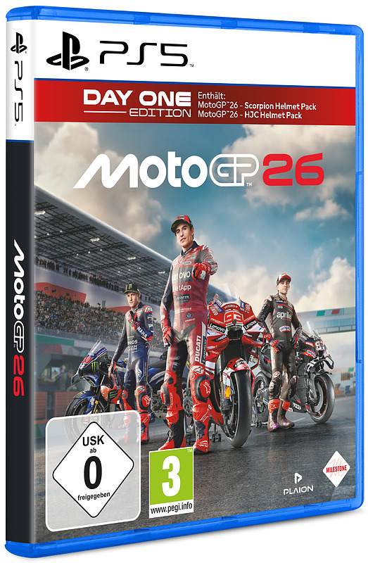 MotoGP 26 Day 1 Edition Cover