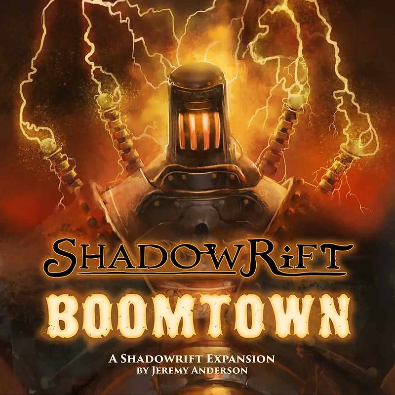 Shadowrift Boomtown (Englisch) Cover