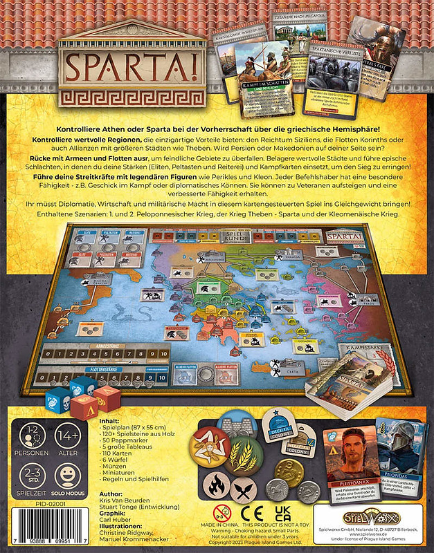 Sparta! Rueckseite