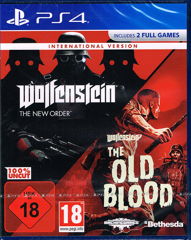 Wolfenstein: The New Order & The Old Blood Cover