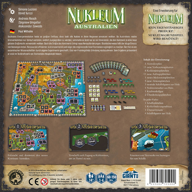 Nukleum - Australien Rueckseite