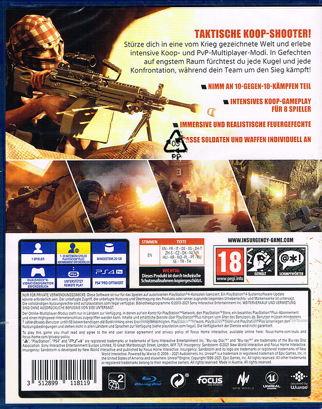 Insurgency: Sandstorm Rueckseite