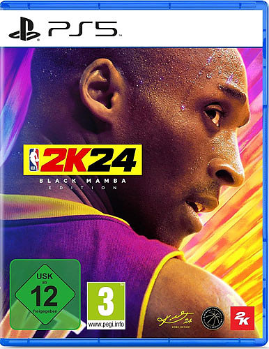 NBA 2K24 Black Mamba Edition Cover