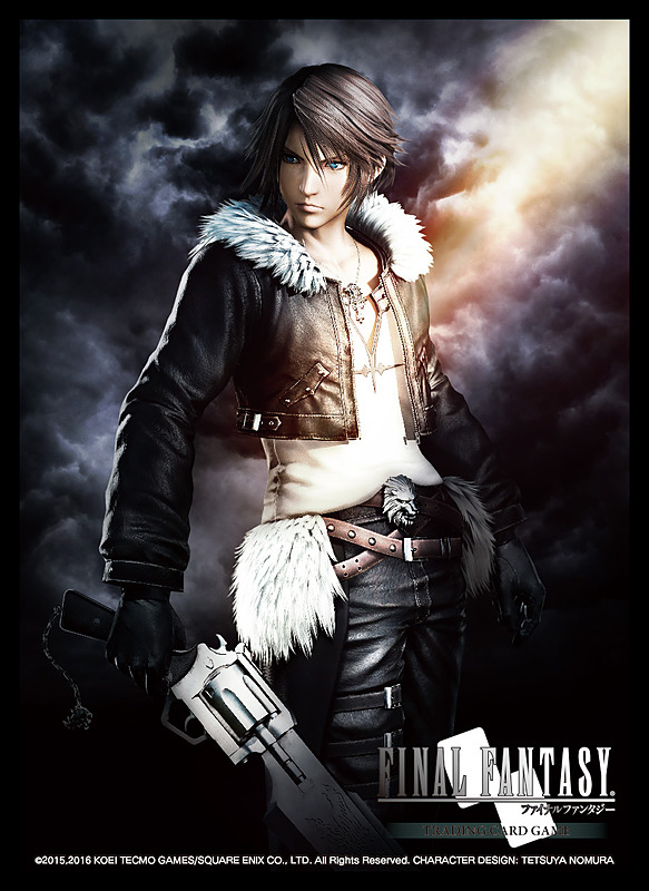 Final Fantasy TCG Sleeves Dissidia Squall Cover