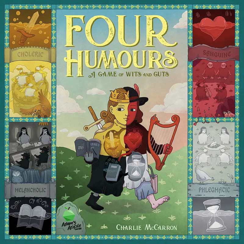 Four Humours (Englisch) Cover