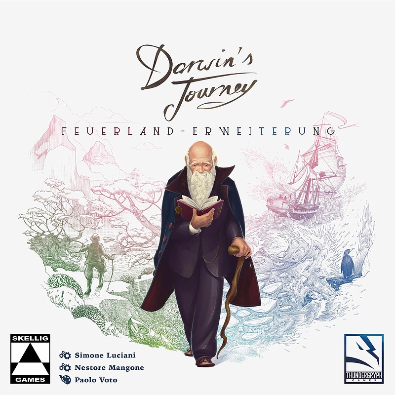 Darwin's Journey - Feuerland Cover