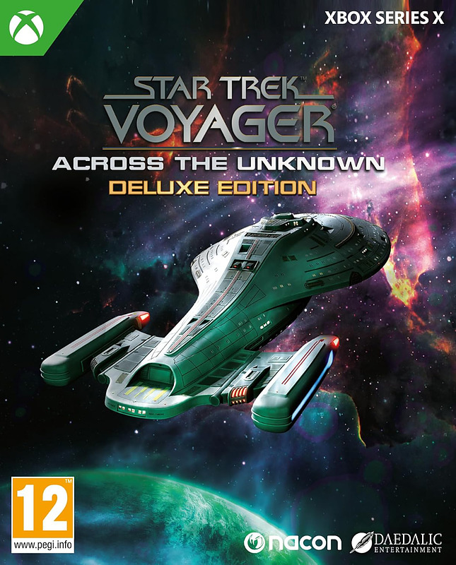 Star Trek Voyager: Across the Unknown Deluxe Ed. (PEGI) Cover