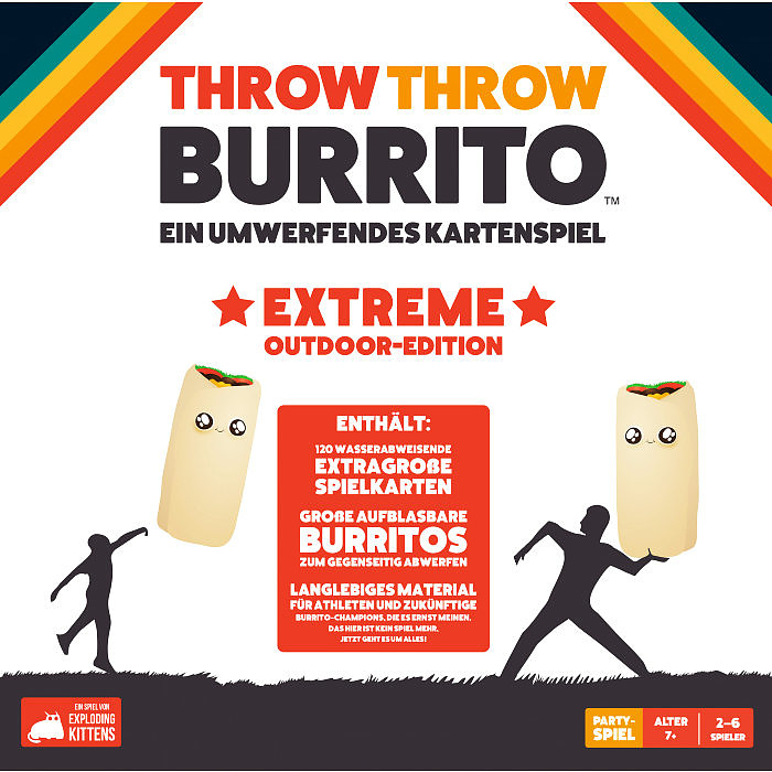 Throw Throw Burrito: Extreme Outdoor-Edition Cover