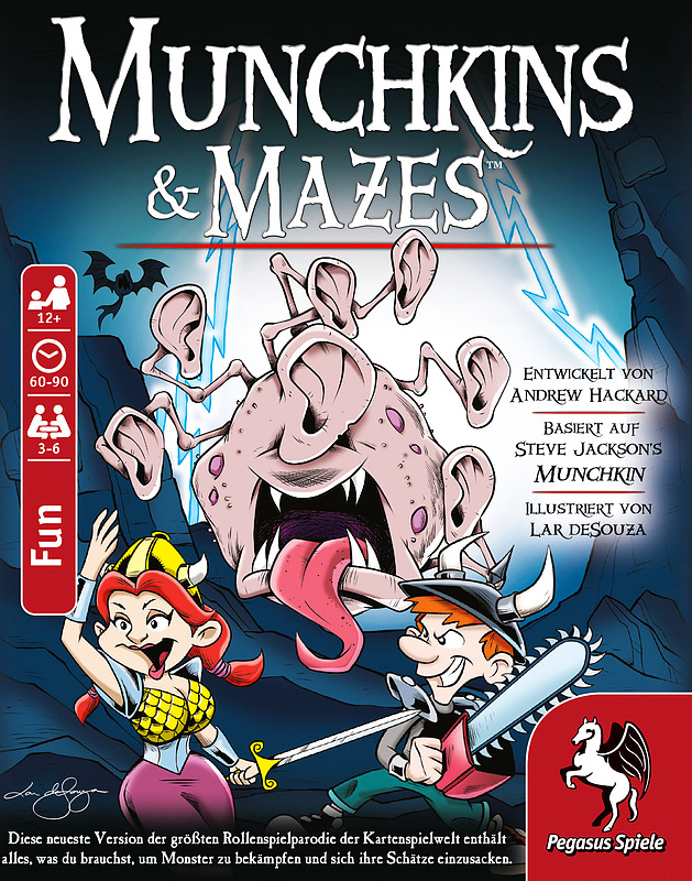 Munchkin & Mazes Cover
