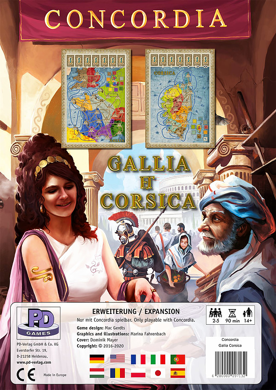 Concordia Gallia / Corsica Cover