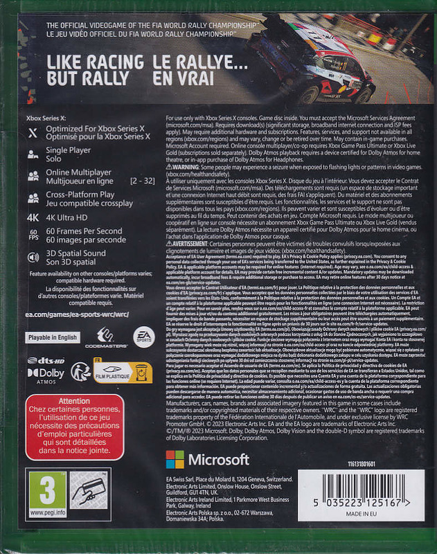 WRC 23 (AT-PEGI) Rueckseite