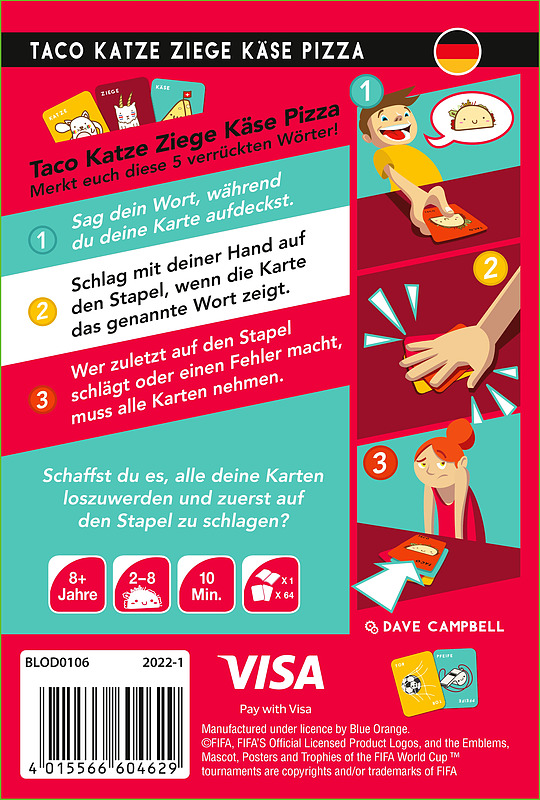 Taco Cat Goat Cheese Pizza (FIFA-Edition) Rueckseite