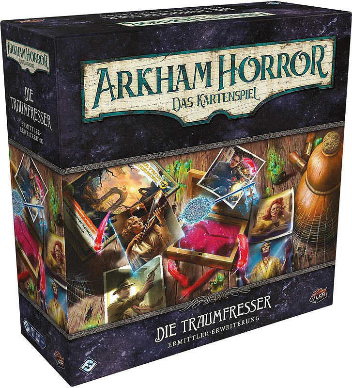 Arkham Horror Kartenspiel Traumfresser Ermittler Cover