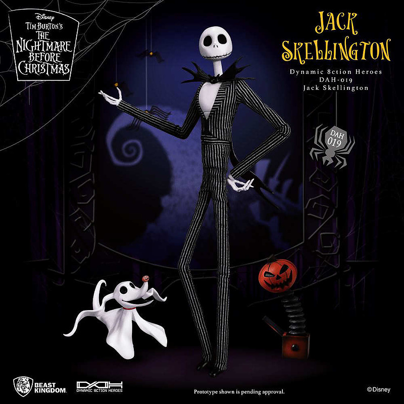 Nightmare before Christmas Actionfigur 1/9 Jack Cover