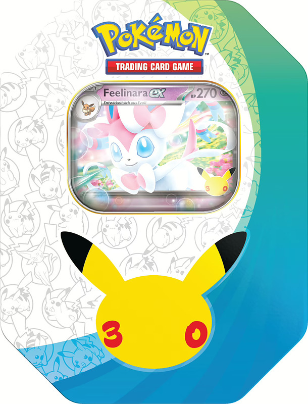 Pokemon 30 Jahre Tin Tag (Feelinara) Cover