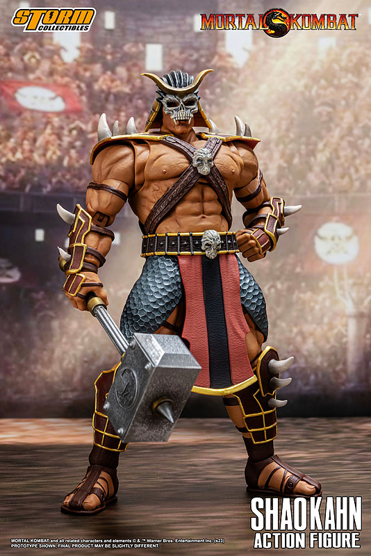 Mortal Kombat Actionfigur 1/12 Shao Kahn Cover