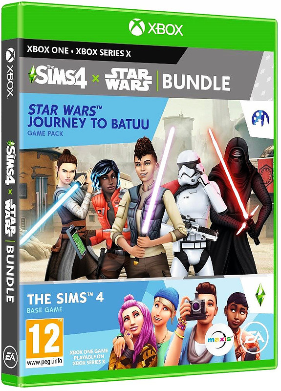 Die Sims 4 + Star Wars Reise nach Batuu (AT-PEGI) Cover