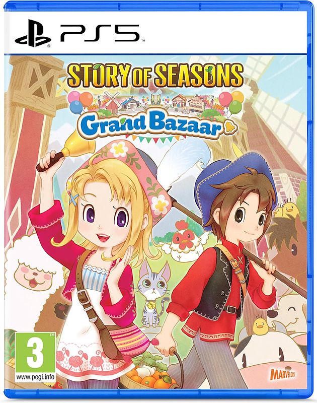 Story of Seasons: Grand Bazaar (PEGI) Cover