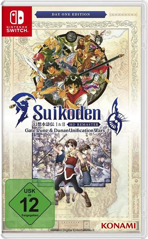 Suikoden I&II HD Remaster DayOne Edition Cover