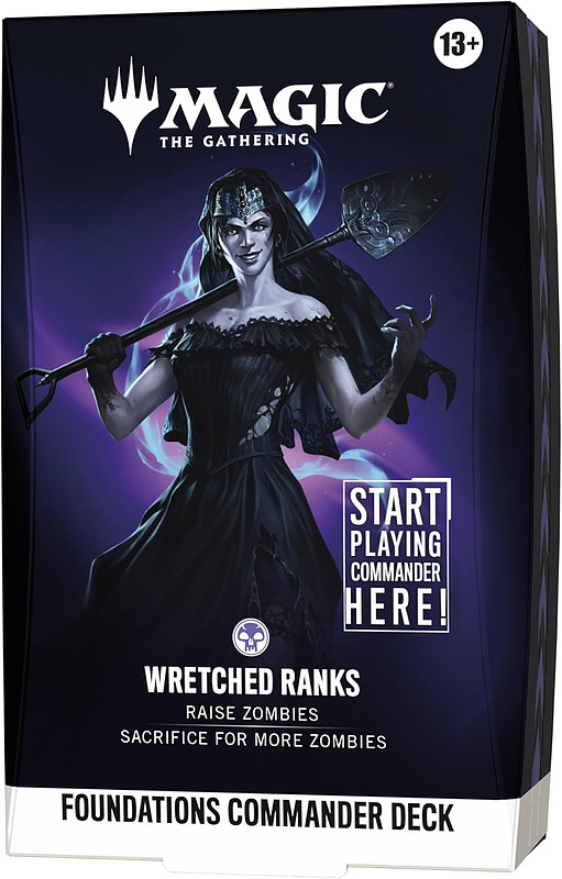 MTG - Foundations Commander Wretched Ranks EN Cover
