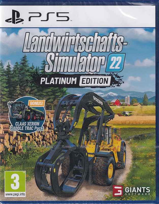 Landwirtschafts Simulator 22 Platinum Cover