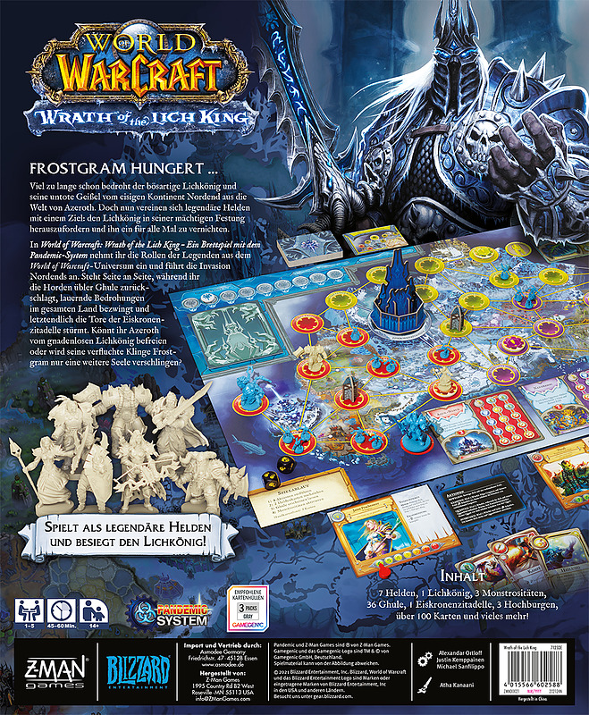 World of Warcraft: Wrath of the Lich King Rueckseite