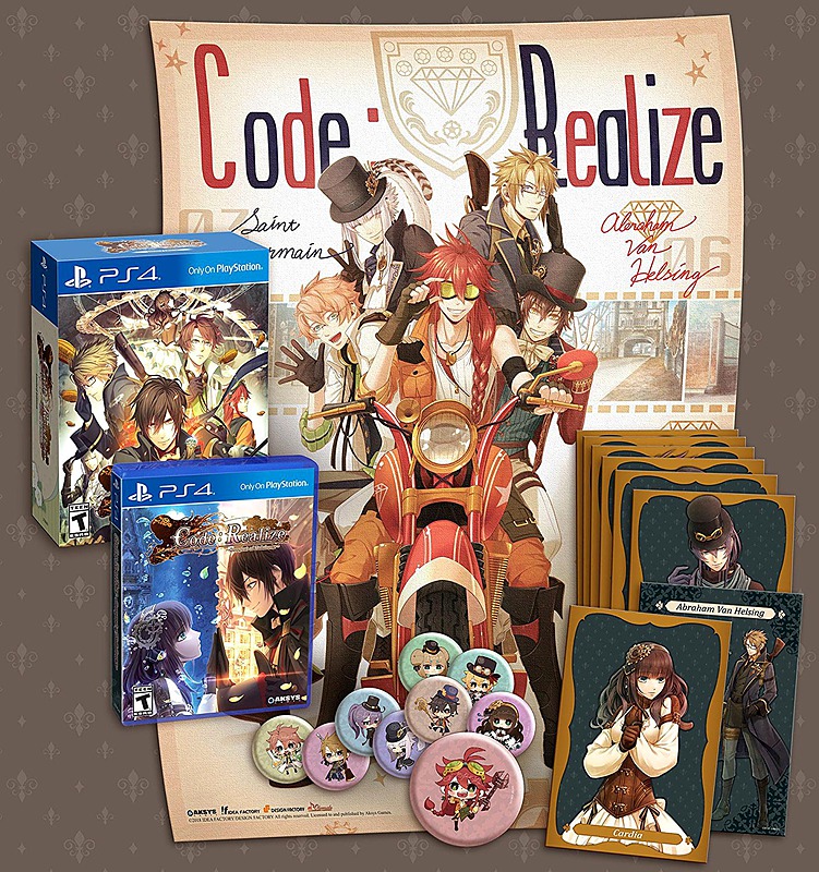 Code Realize: Bouquet of Rainbows Limited Edition Rueckseite