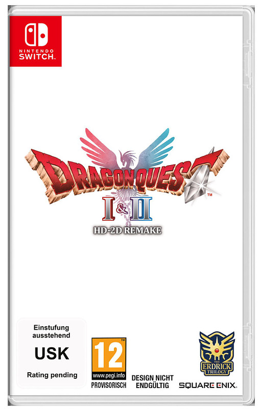 Dragon Quest 1 & 2 HD-2D Remake Cover