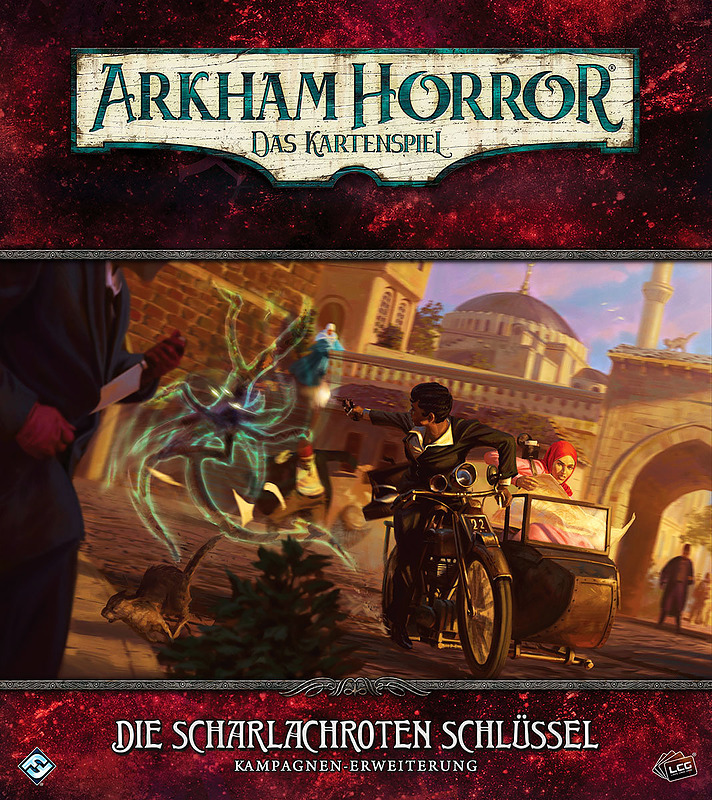 Arkham Horror: LCG - Die scharlachroten Schlüssel Cover
