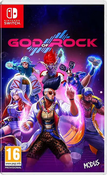 God of Rock (PEGI) Cover