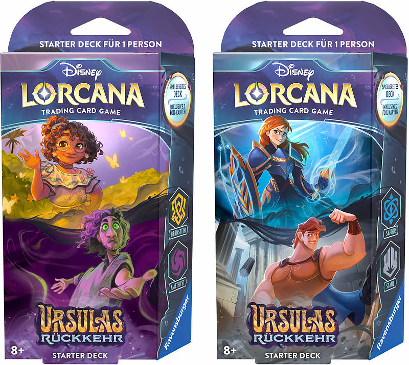 Lorcana 4 Starter Deck Display gemischt DE Cover