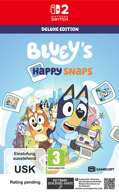 Bluey's Happy Snaps Deluxe Edition Cover